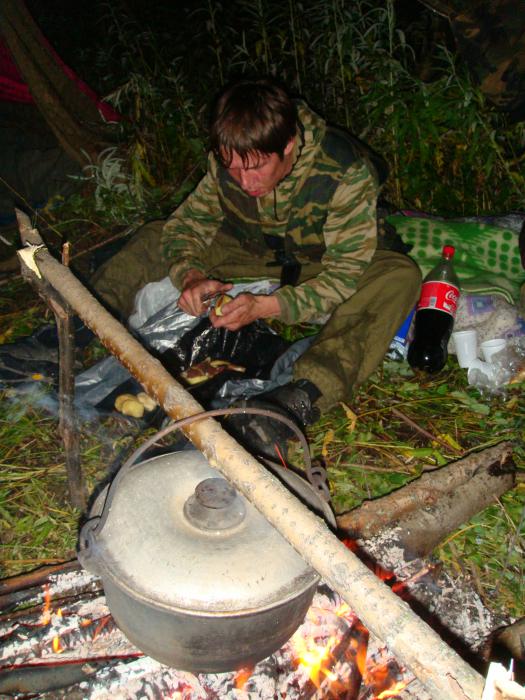 Полевая кухня.