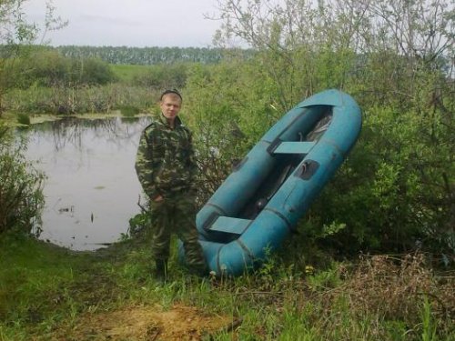на рыбалке