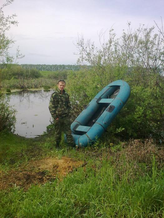 на рыбалке