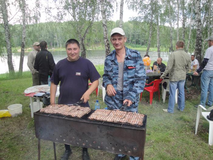 Мои помощники в приготовлении шашлыка