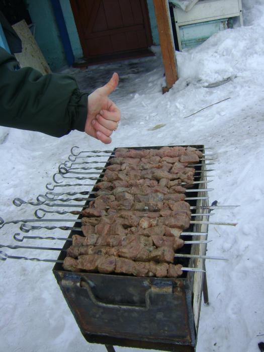 Из лесной говядины.