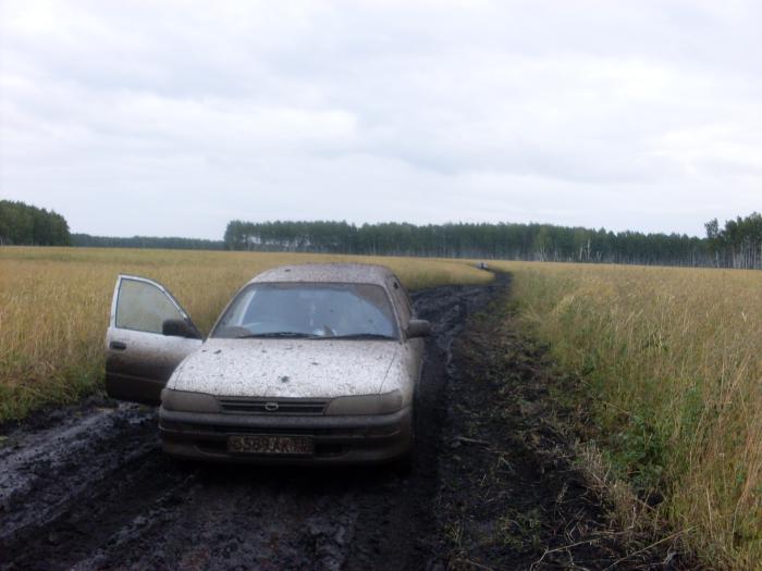 Тест драйв по дороге на оз.Салтаим