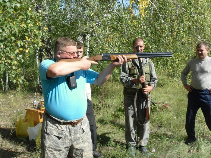 Пристрелка ( проверка ружья).