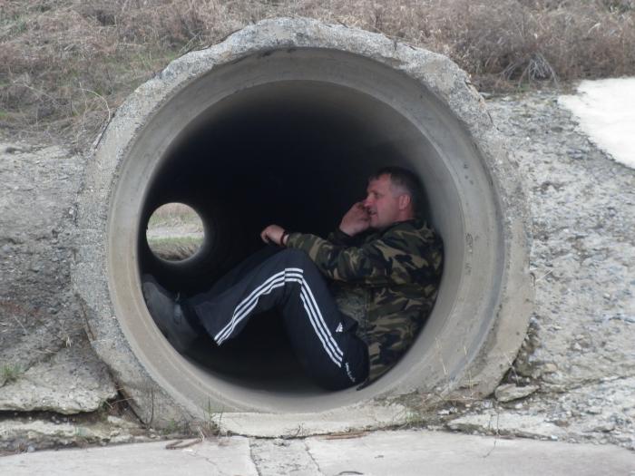 Весна, Баево, труба