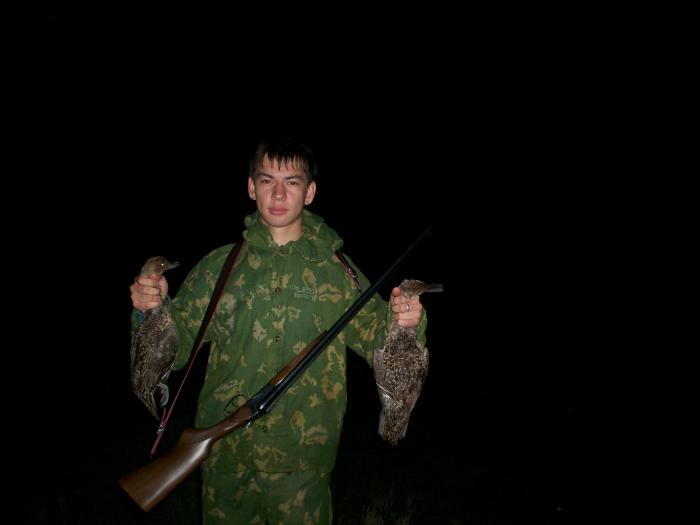 Утки на охоте в Башкирии