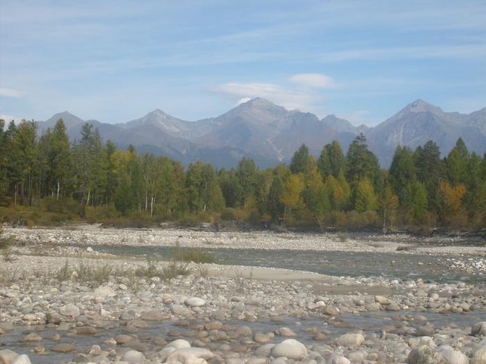 Предгорье Саян.