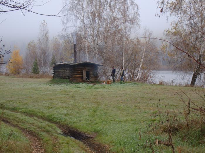 ***** с видом на р. Лена