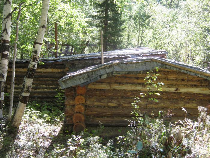 зимовё и банька 