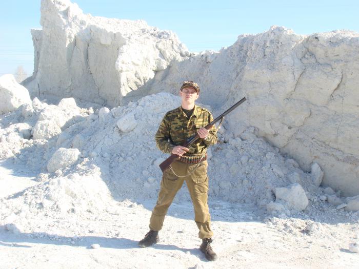 У белоснежной "горы".(13.10.11г).