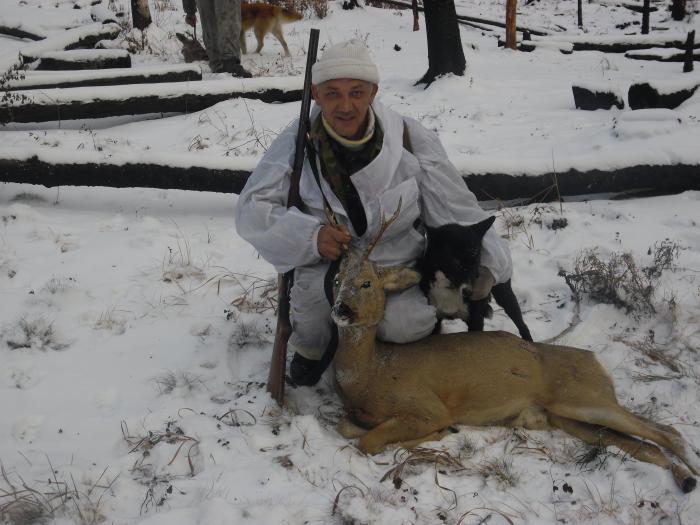 После ночного снегопада.