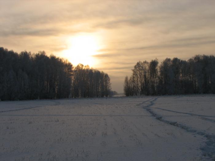 14.01.2012г. Вечереет...