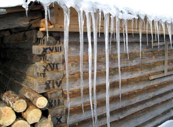 Избушка плачет..