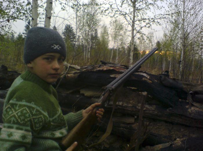 Первый выстрел на току
