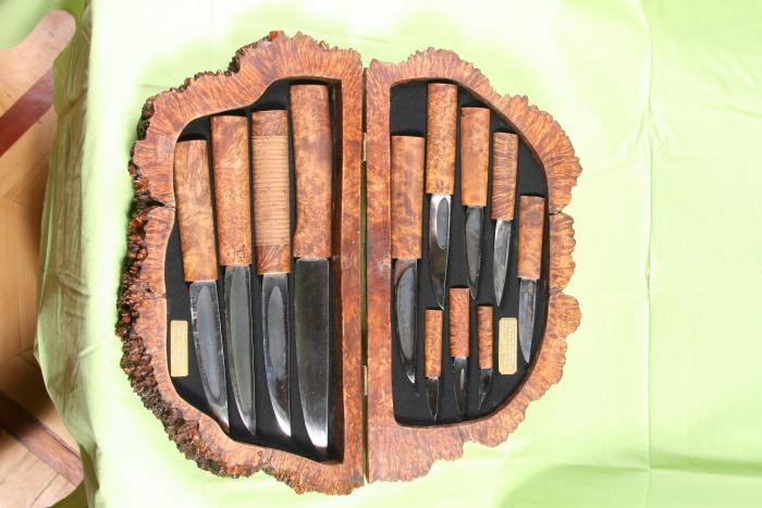 Набор якутских ножей. мастер: Мандар Уус