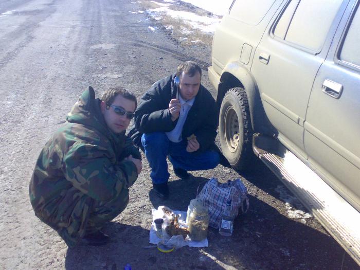 перекус в дороге