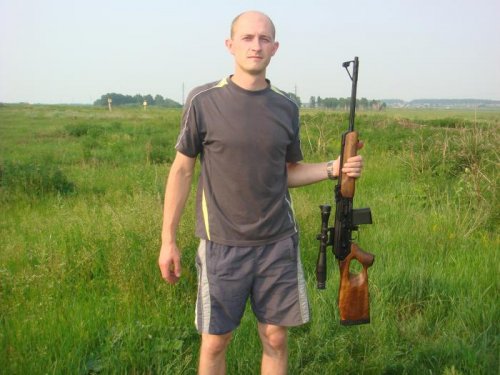 Приобрёл долгожданный карабин. 
