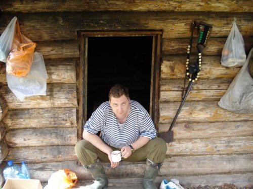 Весной на зимовье.
