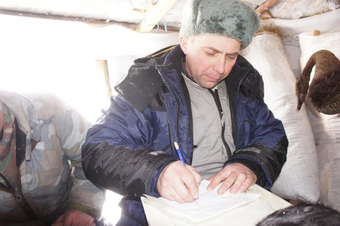 запись в "гусинном" журнале