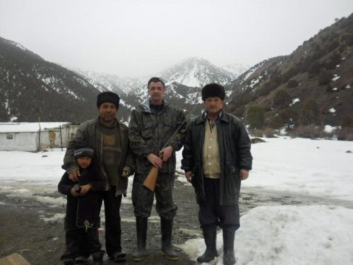 В Таджикистане в отпуске