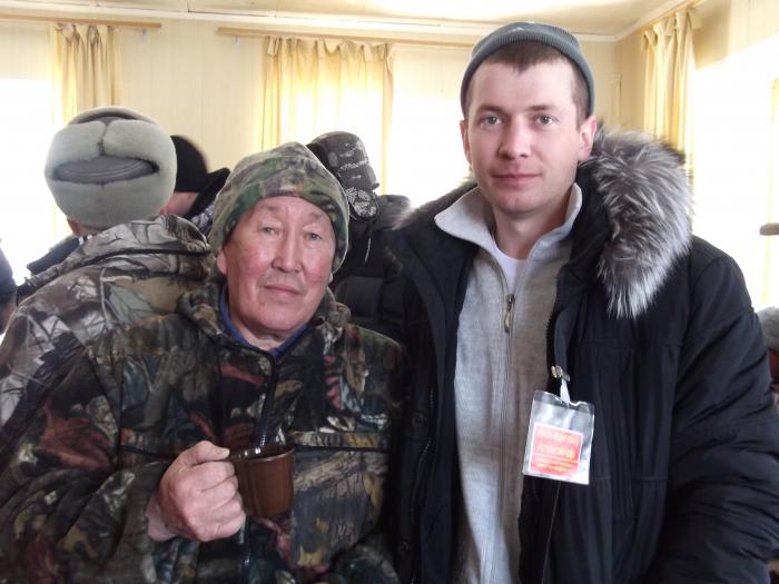 Имел честь сфотографироваться с гостем из Якутии!