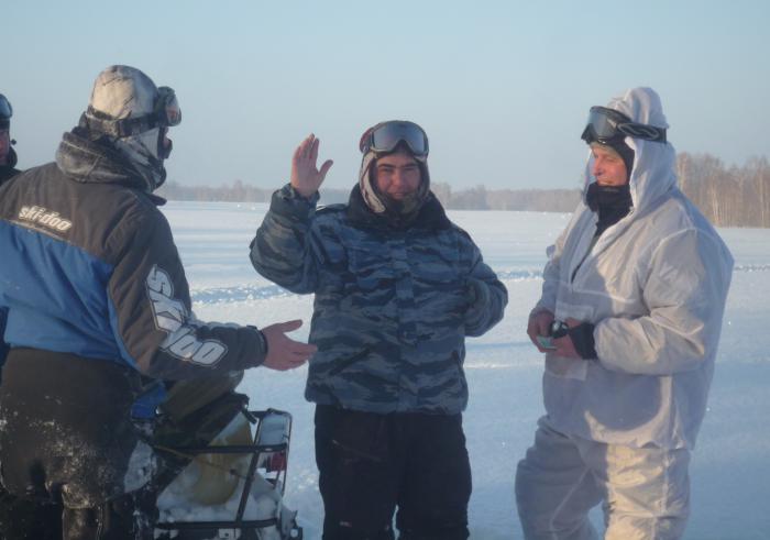 Всё у всех ОК! Фото на память с госохотинспектором.  Советы на  дорожку - где и что есть.