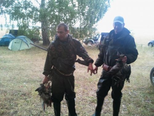 Открытие охоты на утку. Осень 2012