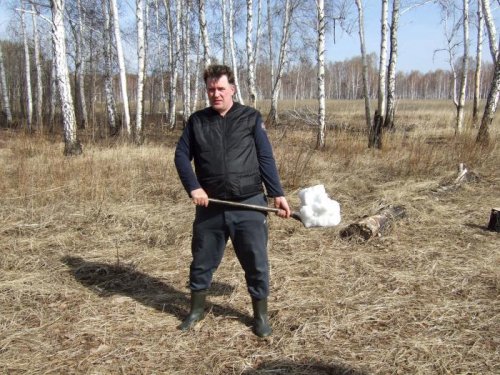 Будем бабу лепить.