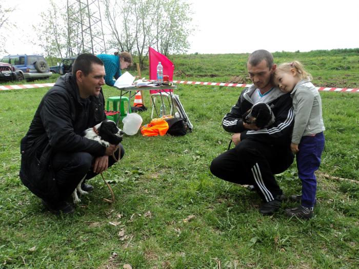 "Мальки" на выставке
