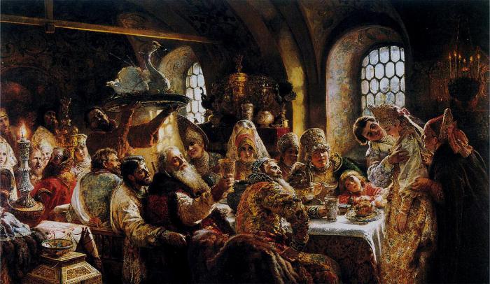 Боярский Свадебный Пир В Xvii Веке. 1883г. Маковский К.Е.