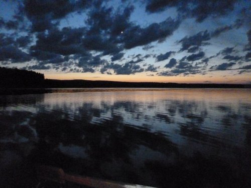 Залив Дербина. Красноярское водохранилище.