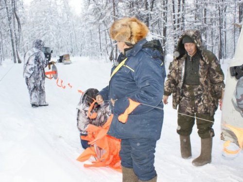 Облава на волков. Якутия, -48 по Цельсию