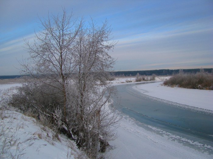 Январская синь