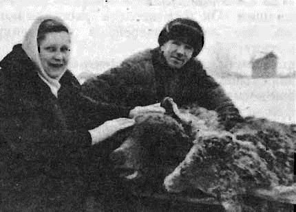 Василий Дмитрич Салынский с женой
