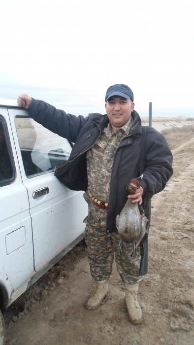 открытие весеней охоты Казахстан 2014