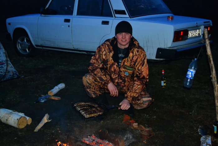 И снова я "главный по полевой кухне"...)))))))))))