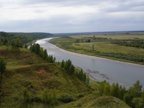 Протока реки Томь.