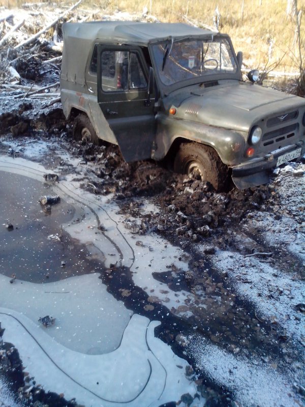 УАЗик это сила!
