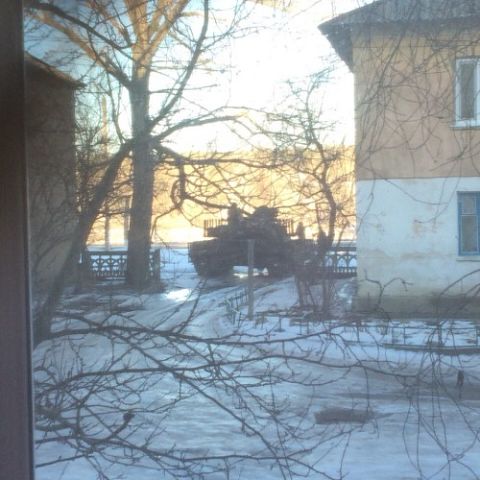 Танк ВСУ г. Счастье