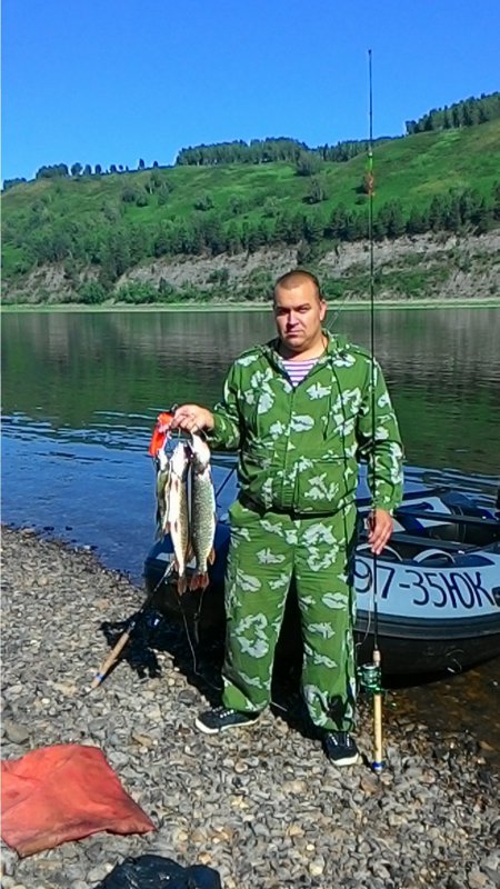 Результат вечернего заплыва.
