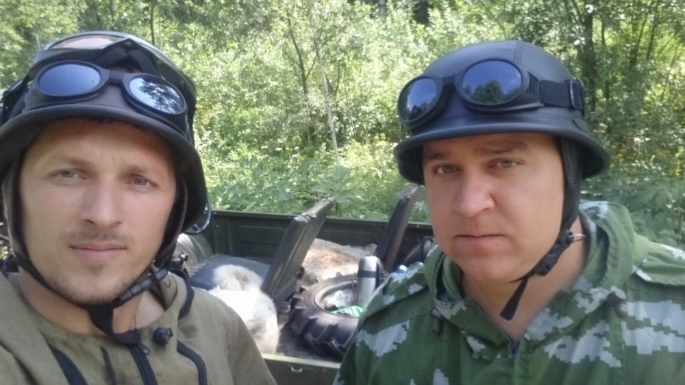 Седня были в лесу.
