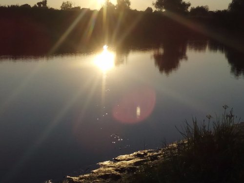 Зеркальная вода!