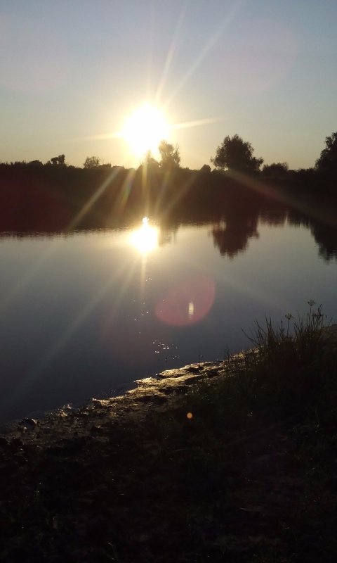 Зеркальная вода!