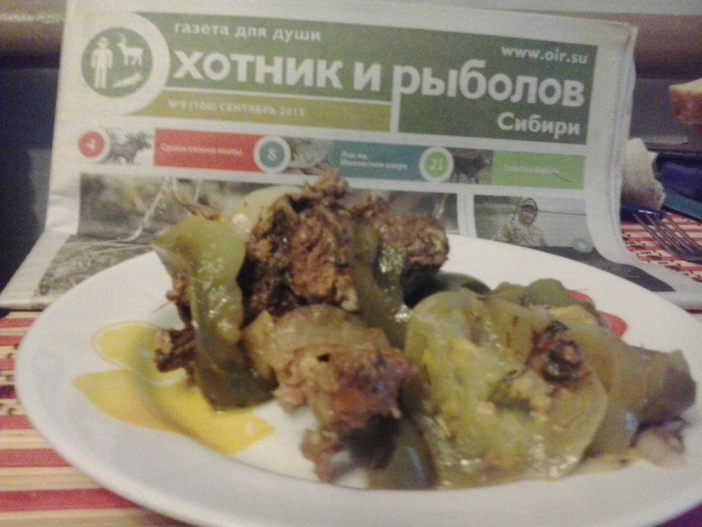 Для души. Утка с овощами.