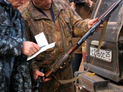 Омские полицейские устроили проверку охотникам региона