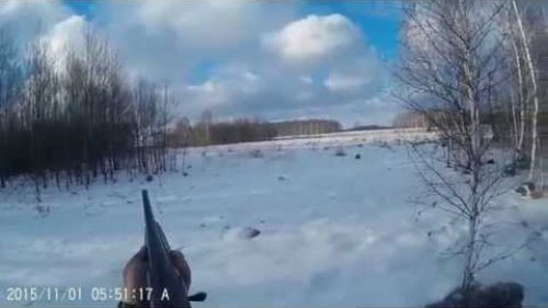 Открытие зимней охоты 2015г. Сибирь, Омская область