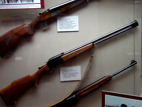 Ружья в музее города Ижевск
