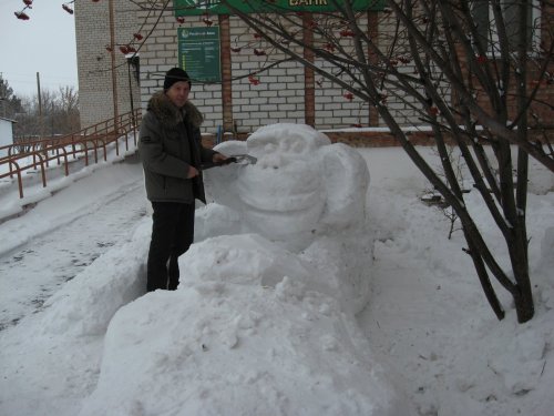 &quot;Строим&quot; символ года ....Вроде получается декабрь 2015г.