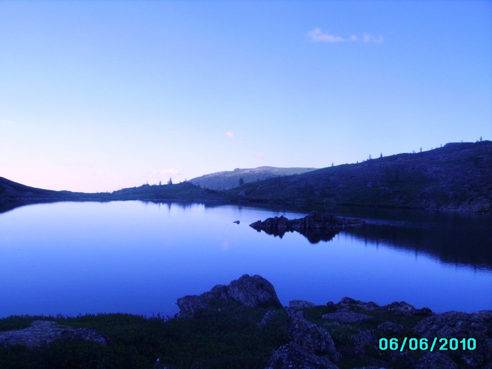 Горное озеро, Алтай