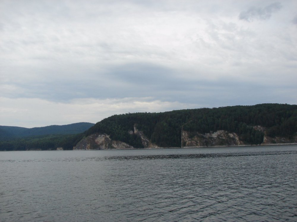 Залив Бирюса Красноярское водохранилище июнь 2015