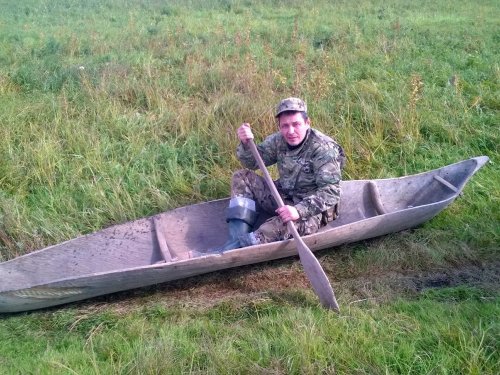 на воде не рискнул:)